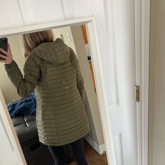 XS green Columbia insulated puffer jacket - Picture 2 of 4